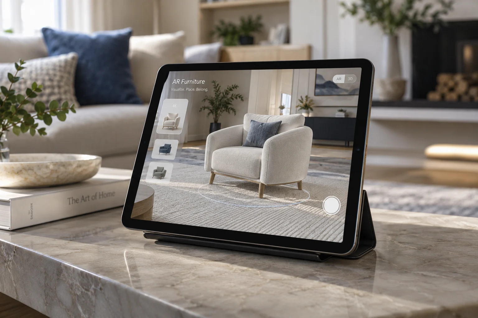 AR Furniture concept visualization