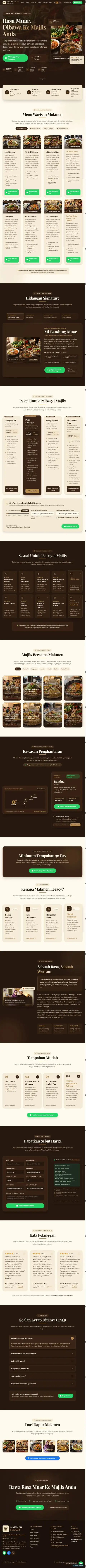 Makmen Legacy website preview