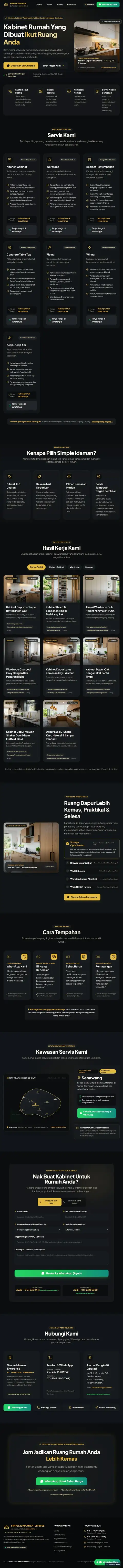 Simple Idaman website preview